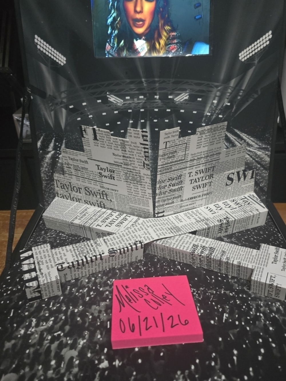 Taylor Swift Reputation VIP Box-Works, But Incomplete